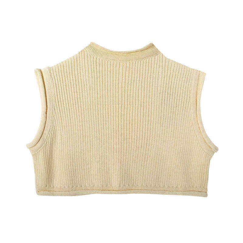 BLSQR Sexy O-neck Tank Top Women Knitted Sleeveless Ladies Basic Vest Streetwear Autumn Elasticity Camis Tops 211120