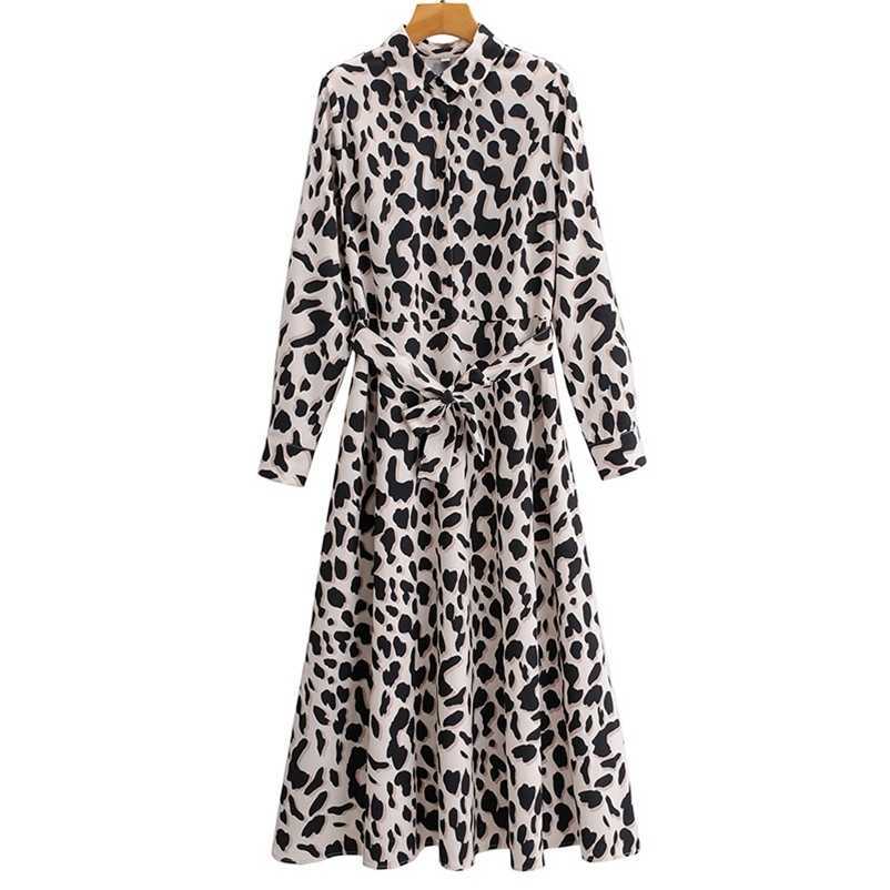 Summer Women Long Dress Ladies' Turn-down Collar Sleeve Spot Dresses Female Streetwear 210524, Black
Summer Women Long Dress Ladies' Turn-down Collar Sleeve Spot Dresses Female Streetwear 210524, Black