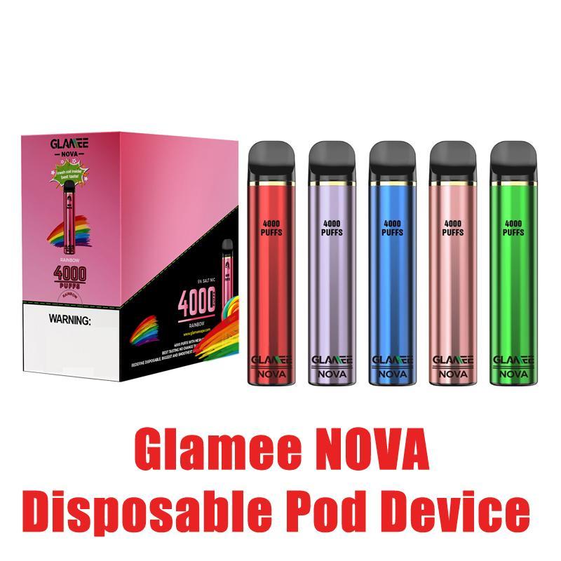 Original Glamee nova disposable cigarette 4000puffs 2200mah battery 16ml Pen Genuine VS gunnopod air bars aokit cube 2 geerk bar
Original Glamee nova disposable cigarette 4000puffs 2200mah battery 16ml Pen Genuine VS gunnopod air bars aokit cube 2 geerk bar