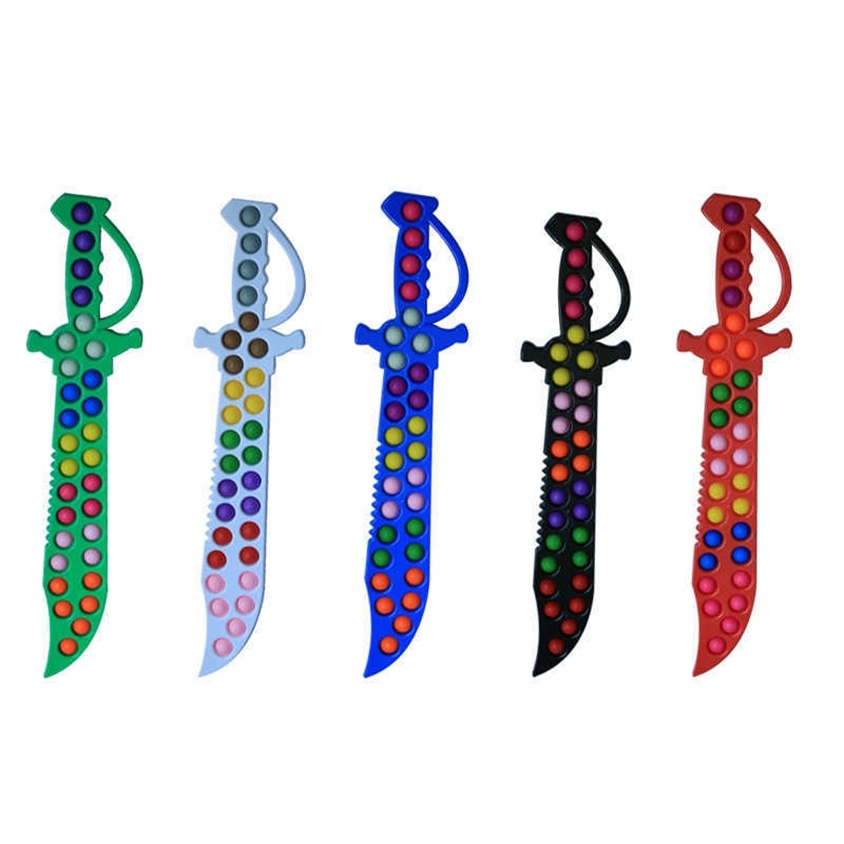 Halloween Fidget Pioneer Sword Toy Push Poppers Bubbles Finger Children's Rainbow Puzzle Sensory Decompression Toy Board Game Gifts G96JU3E
Halloween Fidget Pioneer Sword Toy Push Poppers Bubbles Finger Children's Rainbow Puzzle Sensory Decompression Toy Board Game Gifts G96JU3E
