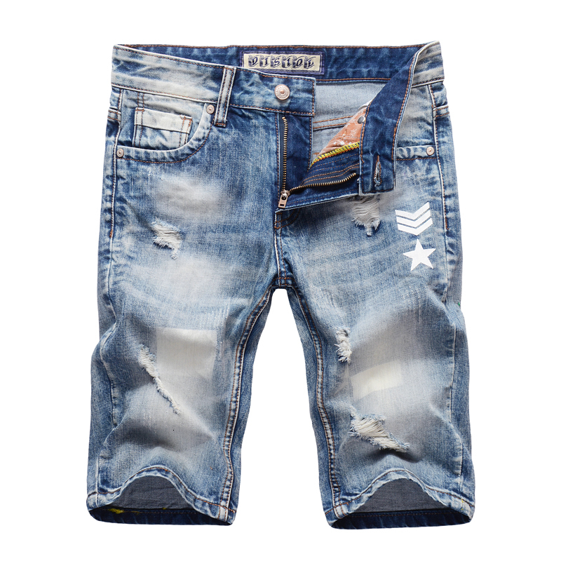 2021 New Summer Streetwear Short White Washed Ripped Men Denim Printed Designer Fashion Hip Hop Jeans Shorts Homme 7nhs, Light blue
2021 New Summer Streetwear Short White Washed Ripped Men Denim Printed Designer Fashion Hip Hop Jeans Shorts Homme 7nhs, Light blue