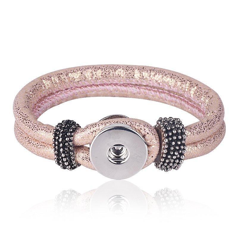 Charm Bracelets 18mm Craft Snap Button For Women Shine Leather Jewelry DIY Charms Snaps Bangles Fashion Bijoux 8 Colors Bracelet Femme
Charm Bracelets 18mm Craft Snap Button For Women Shine Leather Jewelry DIY Charms Snaps Bangles Fashion Bijoux 8 Colors Bracelet Femme