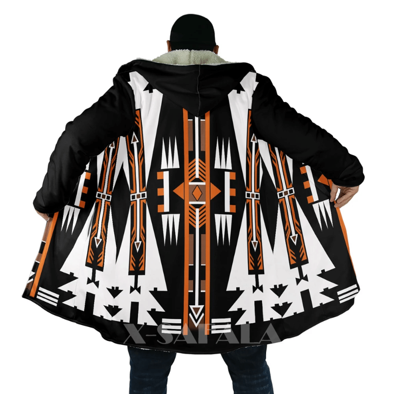 Men' Wool & Blends Native Totem Feather Eagle Skull All Over 3D Printed Thick Warm Hooded Cloak For Men Windproof Fleece Unisex Casual-8, D134
Men' Wool & Blends Native Totem Feather Eagle Skull All Over 3D Printed Thick Warm Hooded Cloak For Men Windproof Fleece Unisex Casual-8, D134