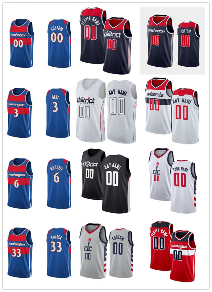 75th Custom Men Women Youth WashingtonWizards16 Anthony Gill 4 Aaron Holiday 33 Kyle Kuzma 19 Raul Neto Basketball Jerseys, Color
75th Custom Men Women Youth WashingtonWizards16 Anthony Gill 4 Aaron Holiday 33 Kyle Kuzma 19 Raul Neto Basketball Jerseys, Color