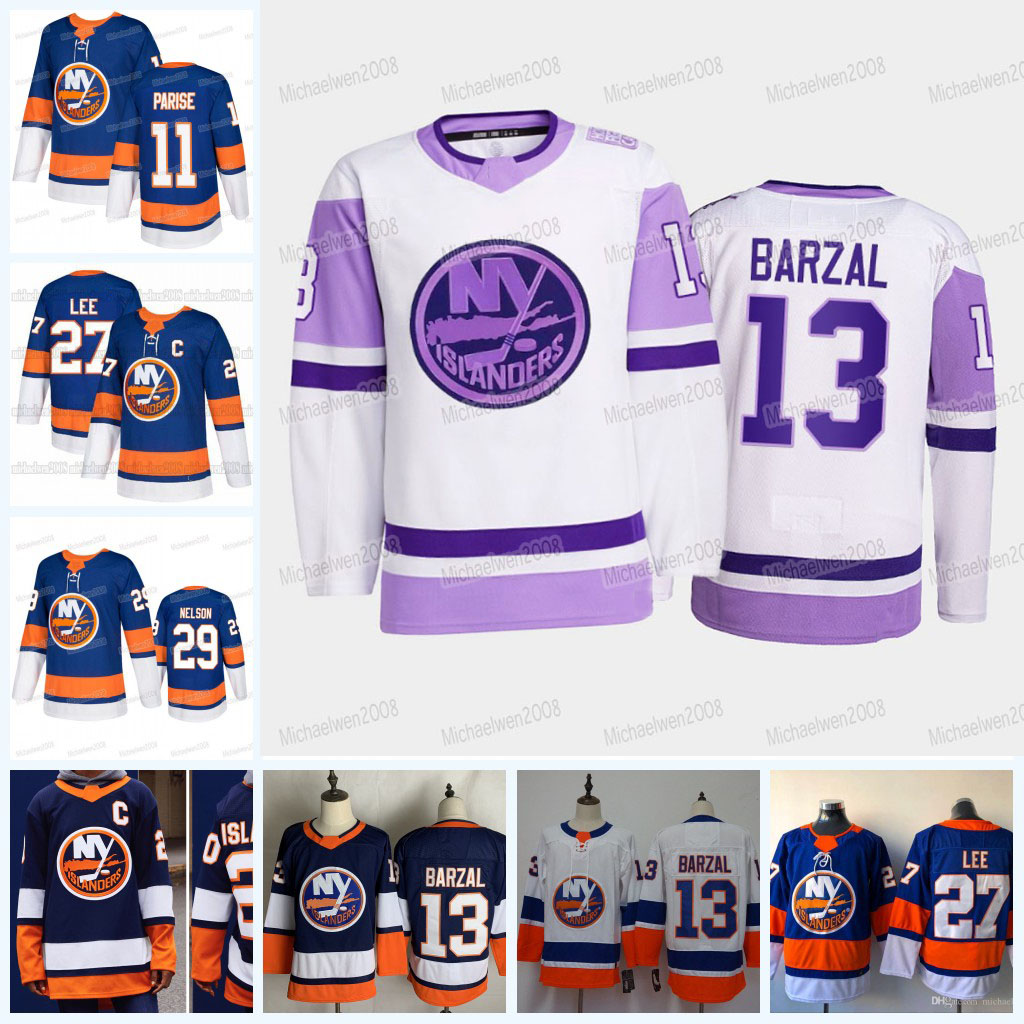 Mathew Barzal New York Islanders 2021-22 Reverse Retro Jersey Fights Cancer Anders Lee Matt Martin Anthony Beauvillier Brock Nelson Zdeno Chara Zach Parise, Womens
Mathew Barzal New York Islanders 2021-22 Reverse Retro Jersey Fights Cancer Anders Lee Matt Martin Anthony Beauvillier Brock Nelson Zdeno Chara Zach Parise, Womens