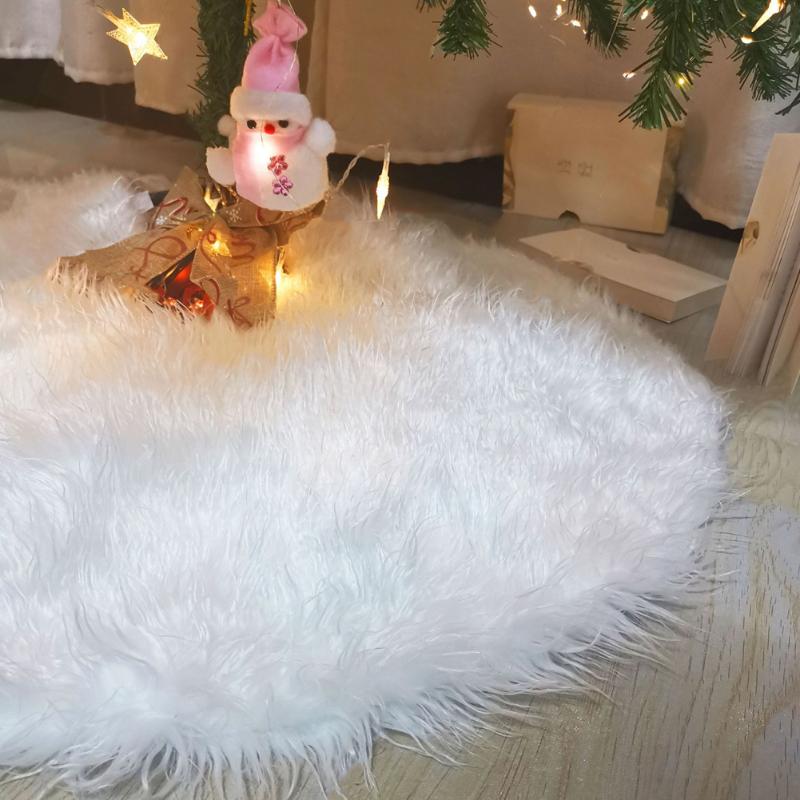 Christmas Decorations Tree Skirt Plush Faux Fur Xmas Carpet Merry Ornament Year Navidad Home Decor
Christmas Decorations Tree Skirt Plush Faux Fur Xmas Carpet Merry Ornament Year Navidad Home Decor