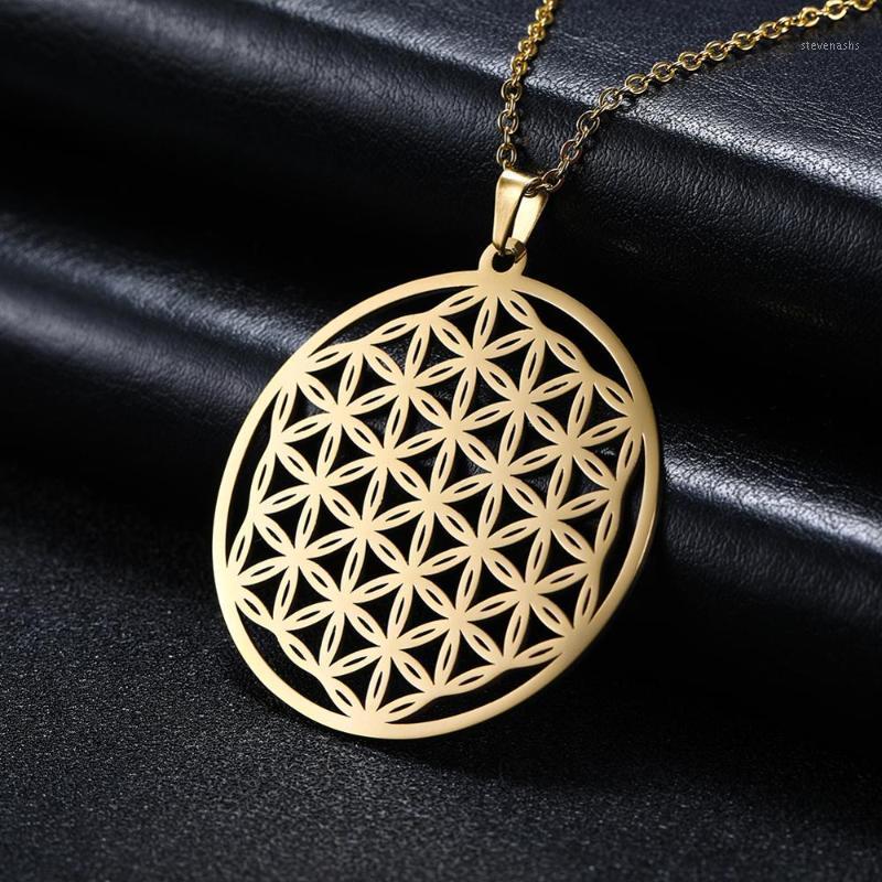 Lemegeton Flower Of Life Pendant Necklace Men Women Jewelry Sacred Geometry Accessories Stainless Steel Chains
Lemegeton Flower Of Life Pendant Necklace Men Women Jewelry Sacred Geometry Accessories Stainless Steel Chains