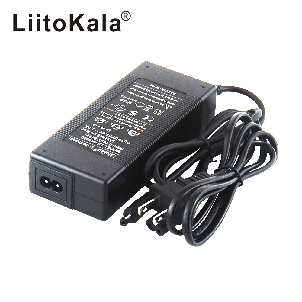 2021 LiitoKala 48V 2A charger battery pack 54.6v current constant pressure is full of self-stop
2021 LiitoKala 48V 2A charger battery pack 54.6v current constant pressure is full of self-stop