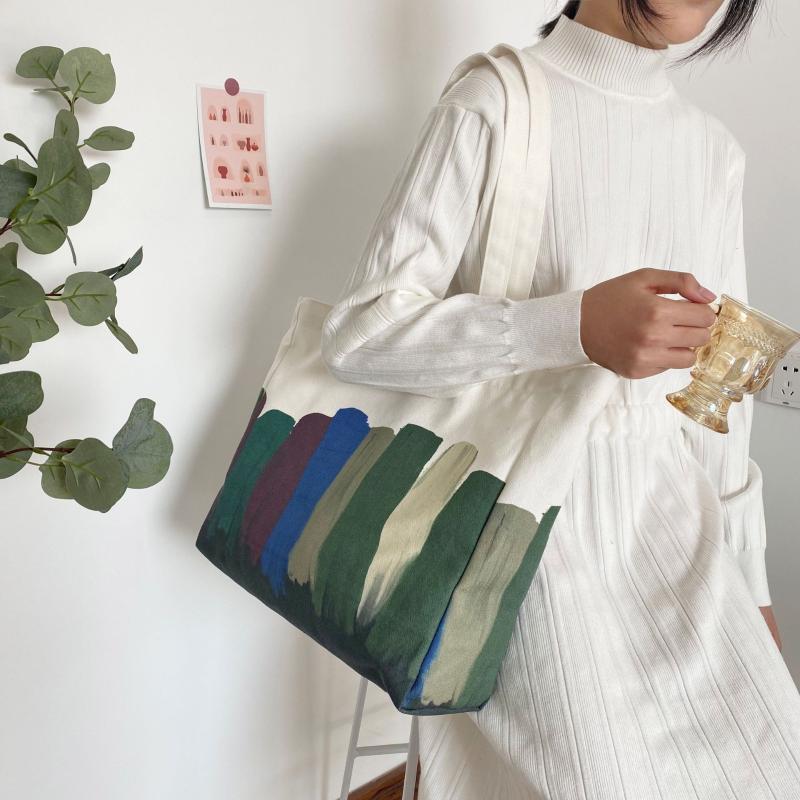 Women Canvas Shopping Bags Large Reusable Grocery Bag Eco Friendly Cloth Shoulder Bags Handbag Tote For Ladies Simple
Women Canvas Shopping Bags Large Reusable Grocery Bag Eco Friendly Cloth Shoulder Bags Handbag Tote For Ladies Simple