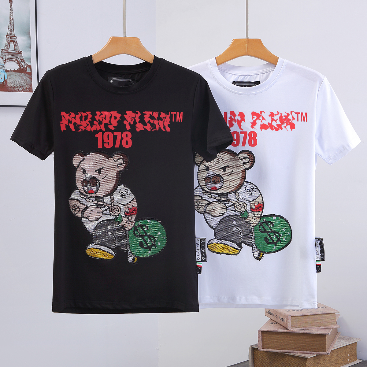 wholesale clothing factory luxury T-Shirt men t shirt skull tshirt PP phillip plain Tshirts Round neck embroidery designs Couples Tee Male Top Fear Of God FG
wholesale clothing factory luxury T-Shirt men t shirt skull tshirt PP phillip plain Tshirts Round neck embroidery designs Couples Tee Male Top Fear Of God FG