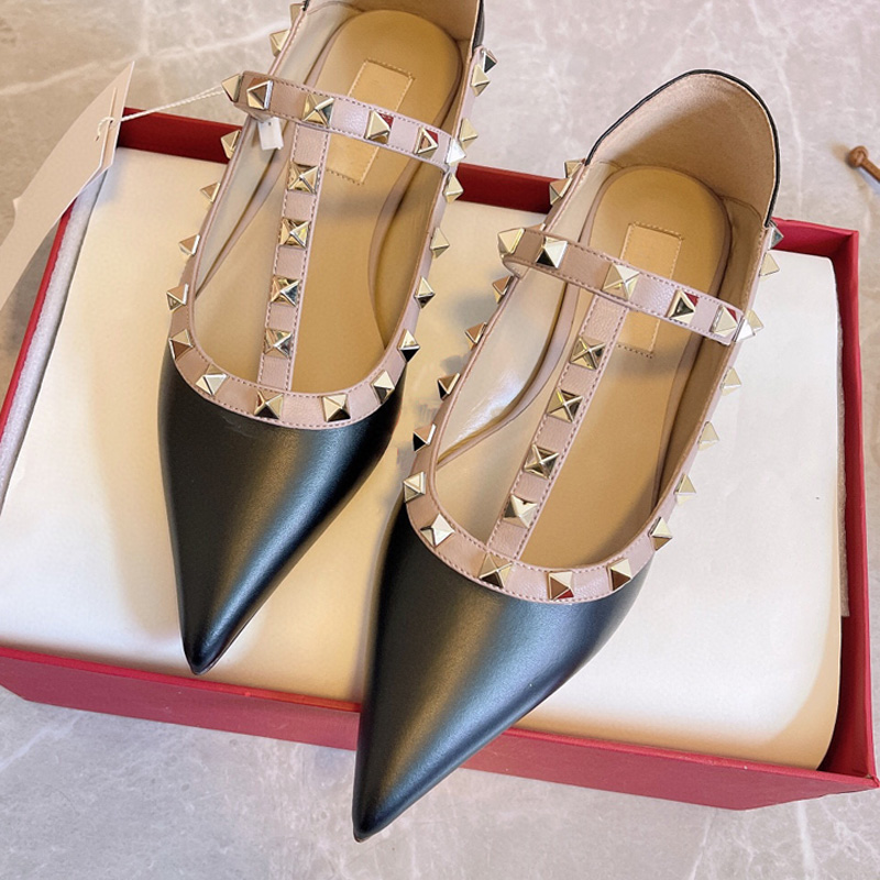 2021 Newest Designer Pointed Toe 1-Strap Shoes with Studs flat heels Patent shiny Matte Leather rivets Sandals Women Studded Strappy Dress high heel Shoes Size 34-41-42, White matte
2021 Newest Designer Pointed Toe 1-Strap Shoes with Studs flat heels Patent shiny Matte Leather rivets Sandals Women Studded Strappy Dress high heel Shoes Size 34-41-42, White matte