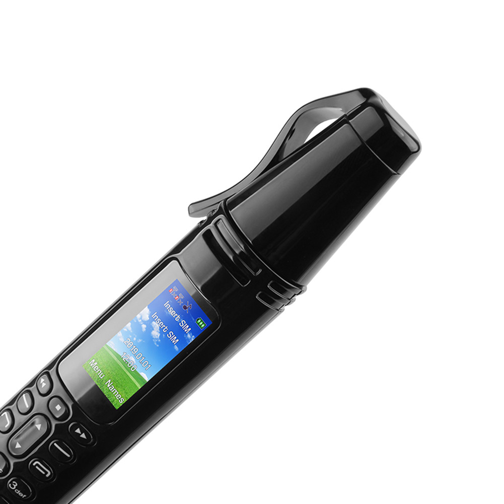 Smart Devices Mini Pen Mobile Phone 096quot Screen Pens Shaped 2G CellPhone Dual SIM Card GSM Mobiles Telephone Bluetooth Flash