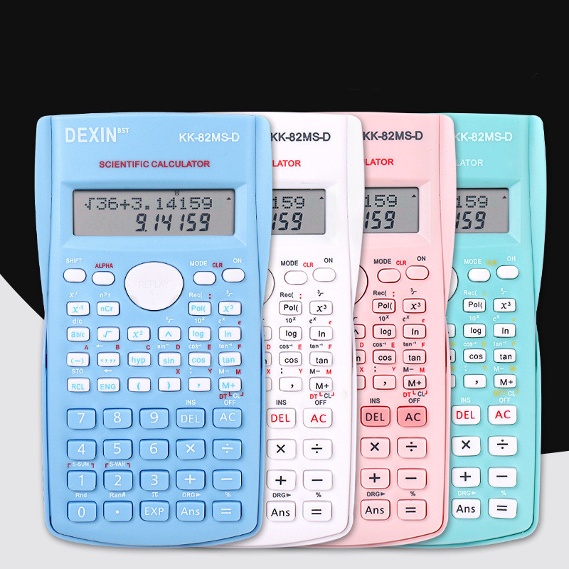 Student exam special scientific calculators 82MS creative color function calculator Office & School Supplies 4 colors
Student exam special scientific calculators 82MS creative color function calculator Office & School Supplies 4 colors