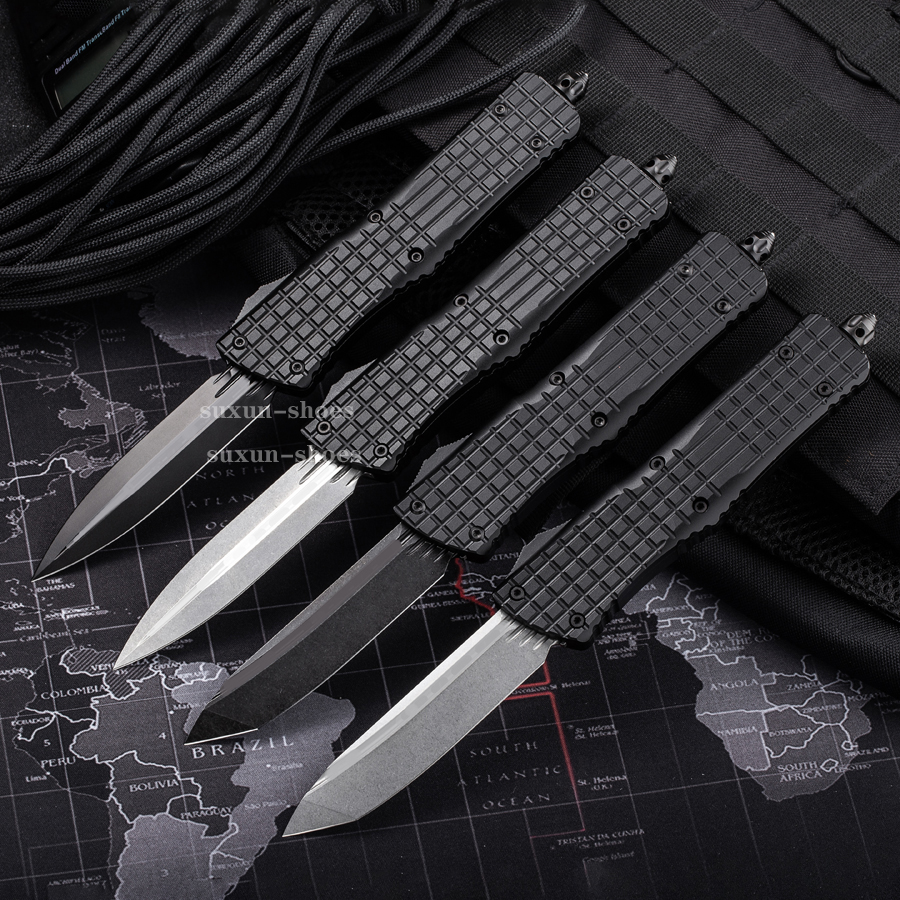 9.7inch automatic KNIFE CNC T60161 handle VG10 steel blade hight quality UTX70 UTX85 BM3300 A07 A162 BM330 Camping tactical pocket folding Quick opening cutting tool
9.7inch automatic KNIFE CNC T60161 handle VG10 steel blade hight quality UTX70 UTX85 BM3300 A07 A162 BM330 Camping tactical pocket folding Quick opening cutting tool