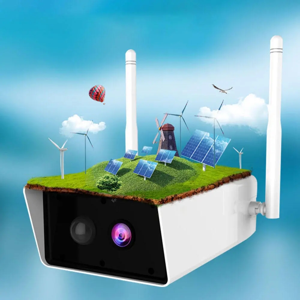 Jooan F3C-N Solar Power Supply & Battery Power Supply 1080P H.264 IP Camera PIR Body Detection WiFi Camera Waterproof AP Hotspot Off Network