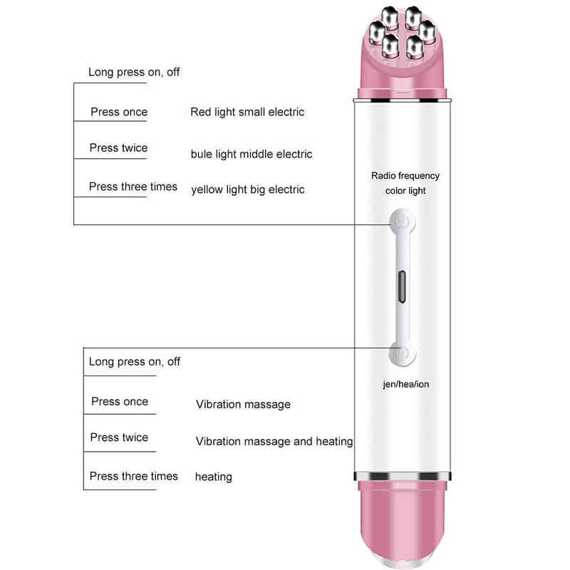 NXY Face Care Devices Ems Eye Massager Anti Wrinkle Massage Aging Usb Rechargeable for Face Electric Dark under Circles Remove 0222