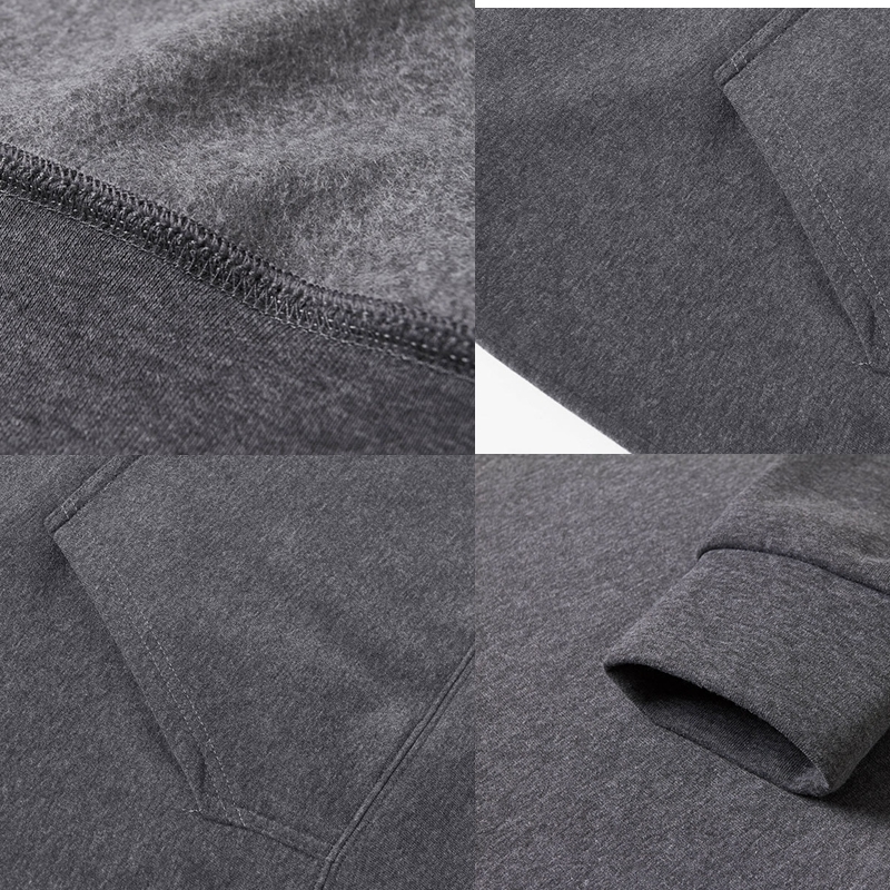 Couples Hoodies Men Male Casual Solid Black Hoodies Sweatshirt Male Hip Hop Streetwear Top Mens Oversized Zip Up Hoodie Women 201126