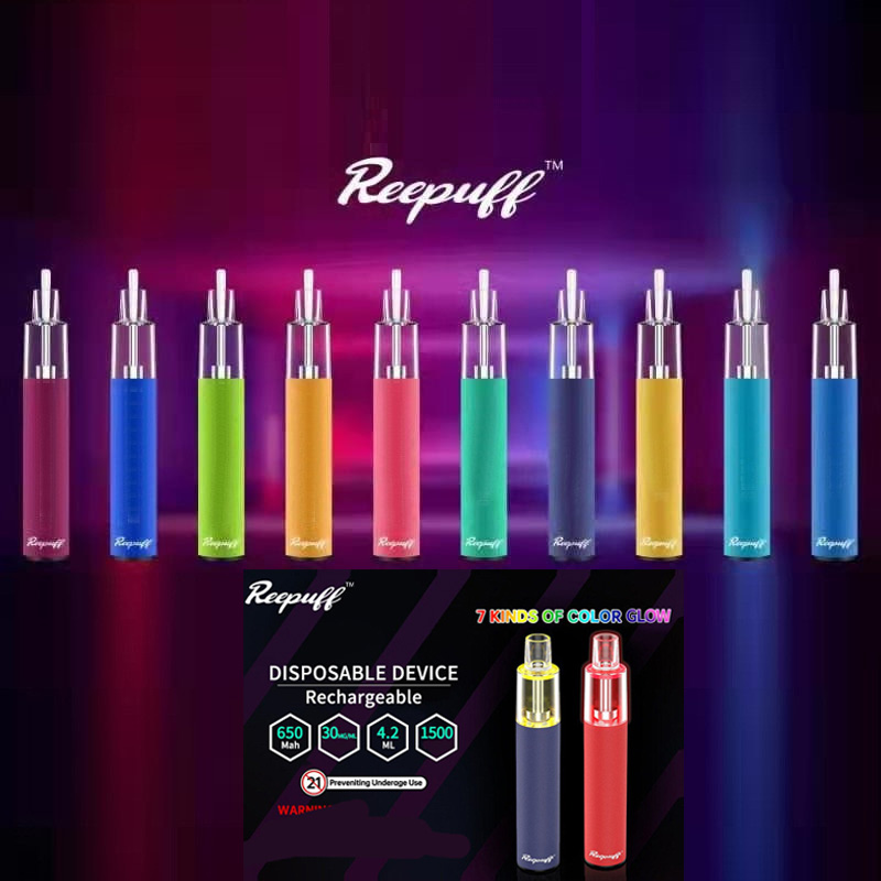 Authentic Reewape Reepuff Glow Disposable Device Kit 1500 Puffs Rechargeable 650mAh Battery Prefilled 5ml Pod Vape Pen Genuine VS Bar Plus
Authentic Reewape Reepuff Glow Disposable Device Kit 1500 Puffs Rechargeable 650mAh Battery Prefilled 5ml Pod Vape Pen Genuine VS Bar Plus