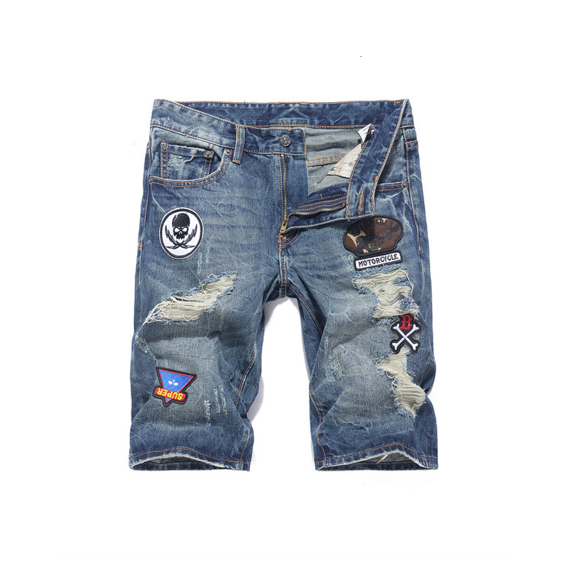 2021 New Da Moda Vero Patches Retro Azul Rasgado Calas De Brim Dos Homens Denim Shorts Streetwear Hip Hop Jeans Curto Tamanho e 170u, Blue
2021 New Da Moda Vero Patches Retro Azul Rasgado Calas De Brim Dos Homens Denim Shorts Streetwear Hip Hop Jeans Curto Tamanho e 170u, Blue