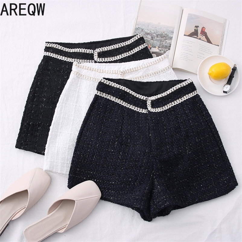 New Women Spring Autumn ClothesTweed Shorts for Woman Fashion Casual FemaleBooty Shorts 210304, White;black
New Women Spring Autumn ClothesTweed Shorts for Woman Fashion Casual FemaleBooty Shorts 210304, White;black