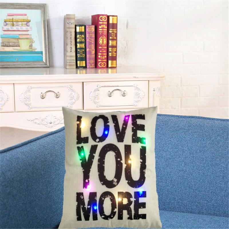 Cushion/Decorative Pillow Beautiful LEd Color Light Nordic Style Cushion Cover Home Decor Black White Decorative Pillows Case Letter Print, 001
Cushion/Decorative Pillow Beautiful LEd Color Light Nordic Style Cushion Cover Home Decor Black White Decorative Pillows Case Letter Print, 001