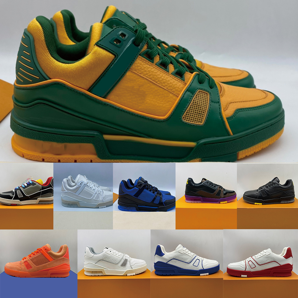 21SS Hot Men's Designer Sneakers Trainer Sneaker Shoes Men Fashion TRAINER Casual Shoe Top Quality Size 38-45 Green Yellow Clear White Black Trainers, As picture
21SS Hot Men's Designer Sneakers Trainer Sneaker Shoes Men Fashion TRAINER Casual Shoe Top Quality Size 38-45 Green Yellow Clear White Black Trainers, As picture