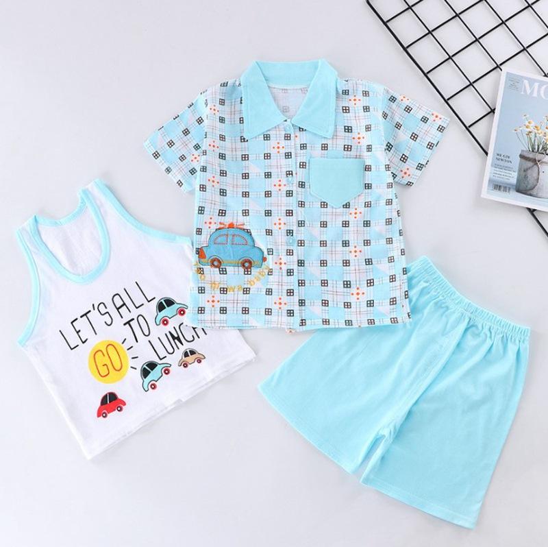 Clothing Sets 1-3year Baby Boy Casual Lattice Clothes Set Shirt + Vest Pant 3pcs Suits Cute Cartoons Kids, White
Clothing Sets 1-3year Baby Boy Casual Lattice Clothes Set Shirt + Vest Pant 3pcs Suits Cute Cartoons Kids, White
