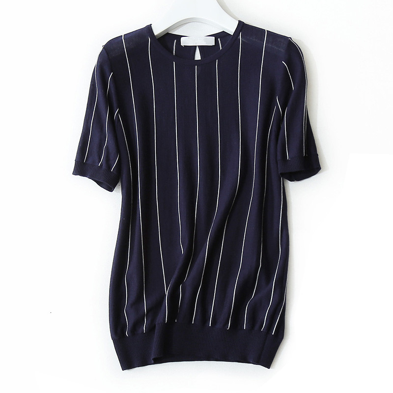 Women's Sweaters high grade silk blend women's spring summer fashion striped sweater pullover short sleeve M/ KDH6, 1# shoe box
Women's Sweaters high grade silk blend women's spring summer fashion striped sweater pullover short sleeve M/ KDH6, 1# shoe box