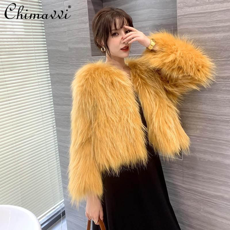 Women's Fur & Faux 2021 Winter Clothes Fashion Imitation Coat Short Personalized Raccoon All-Matching Jacket, Black
Women's Fur & Faux 2021 Winter Clothes Fashion Imitation Coat Short Personalized Raccoon All-Matching Jacket, Black