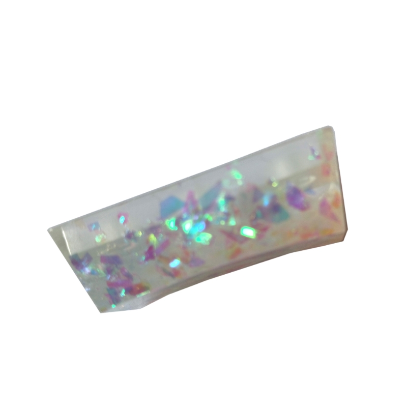 1Pc 2U Handmade Customized OEM R4 Resin Keycap Keyboard RGB Translucent Keycap 667C