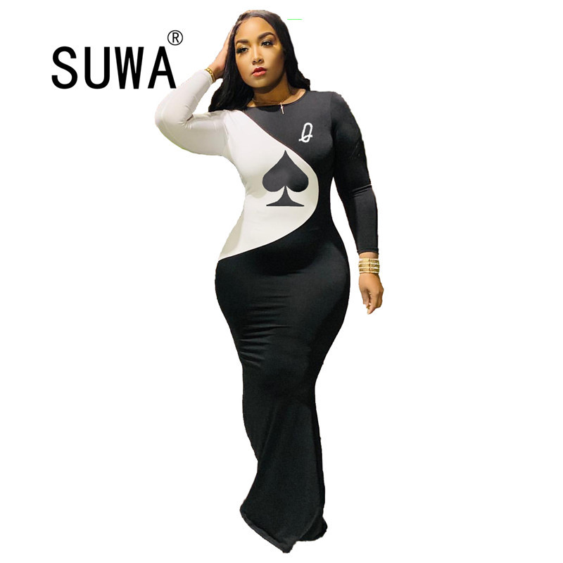Product Sexy Fashion Women Patchwork Tie Dye Long Dress Bodycon Sleeve High Waist Plus Size Party Night Club 210525, Black
Product Sexy Fashion Women Patchwork Tie Dye Long Dress Bodycon Sleeve High Waist Plus Size Party Night Club 210525, Black