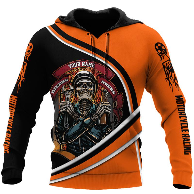 Men' Hoodies & Sweatshirts Fashion Autumn Hoodie Skull Motorcycle 3D Printing Zipper Unisex Harajuku Casual Sweatshirt Jacket A-58
Men' Hoodies & Sweatshirts Fashion Autumn Hoodie Skull Motorcycle 3D Printing Zipper Unisex Harajuku Casual Sweatshirt Jacket A-58