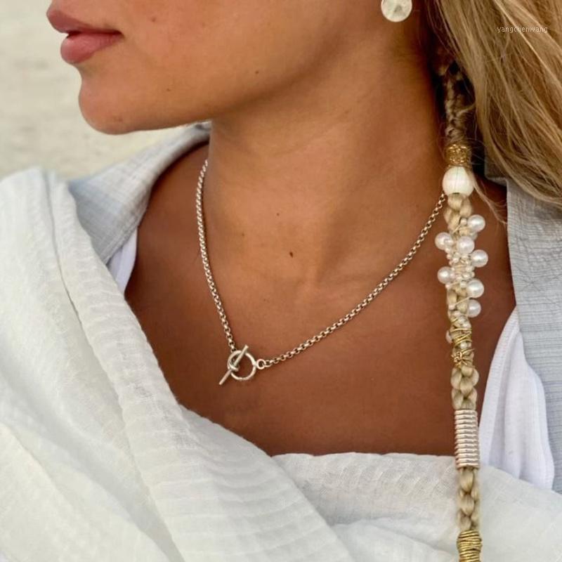 Chains 2021 Classic Box Chain Necklace Women Simple Handmade OT Clasp Choker For Jewelry Gift
Chains 2021 Classic Box Chain Necklace Women Simple Handmade OT Clasp Choker For Jewelry Gift