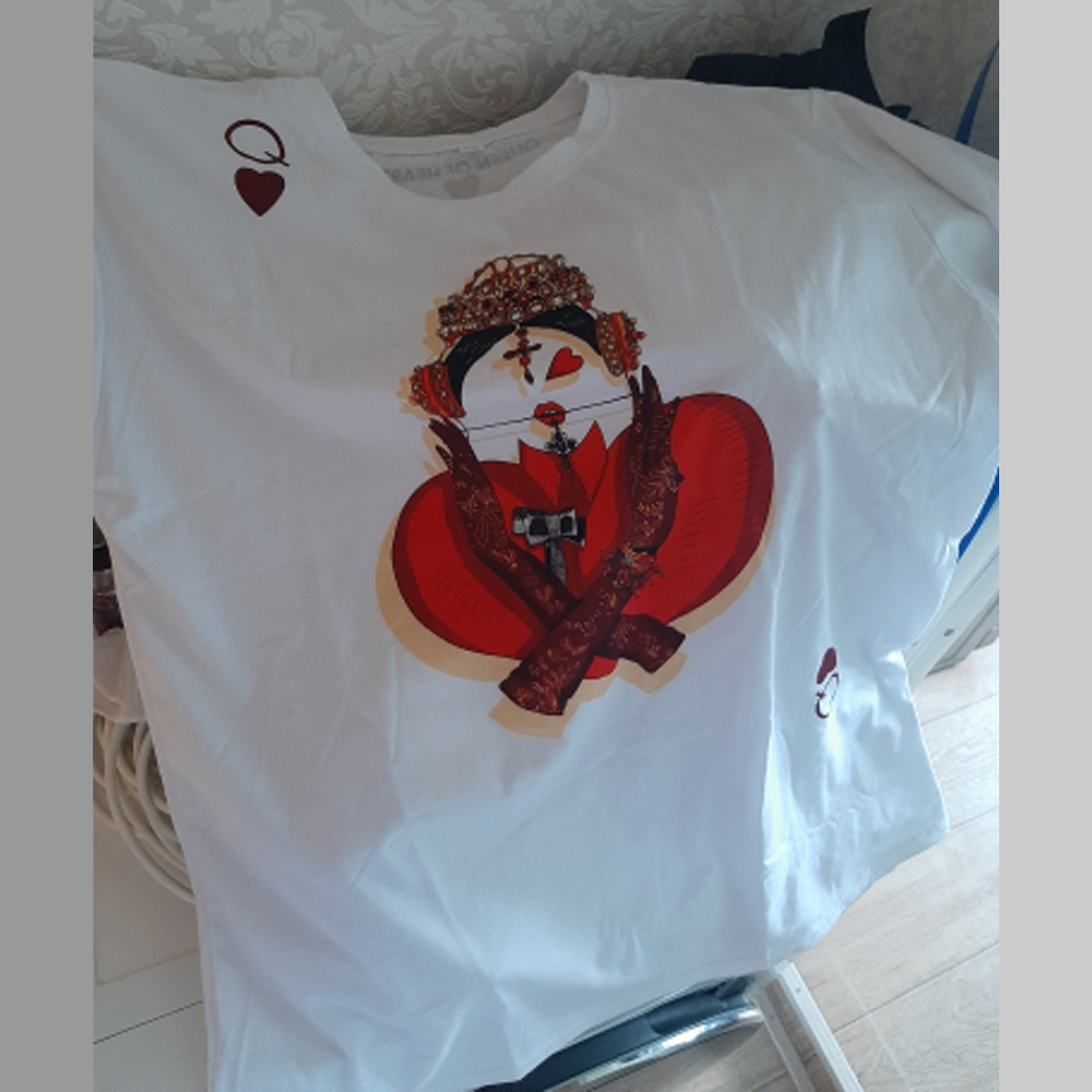 Zuolunouba Playing Cards In Harajuku T Shirt Women New Casual Short Sleeve Summer Tees Tops Loose 210306