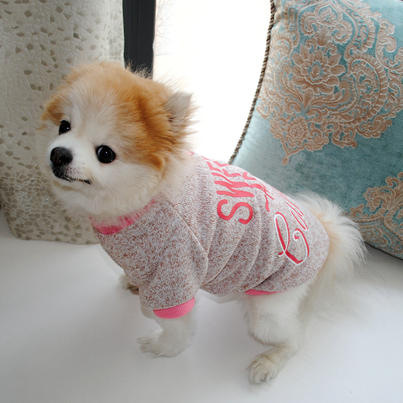 Fashion Dog Apparel Clothes Knitwear Sublimation Printing Pet Sweater Soft Thickening Warm Pets Shirt Winter Puppy Sweats Costume for Small Dogs Sweet