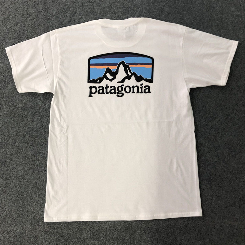 2021 Summer Fashion Patagonia Bata Letter T-shirt Fitz Roy Horizons Crew Neck Fashion Lovers T-shirt, White
2021 Summer Fashion Patagonia Bata Letter T-shirt Fitz Roy Horizons Crew Neck Fashion Lovers T-shirt, White