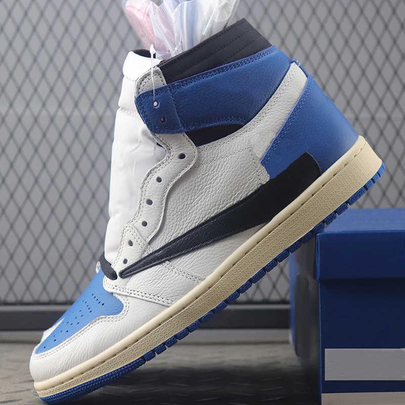 Jumpman 1 OG 1S High Mens Basketball Shoes Travis Scotts x Fragment White blue Lychee Skin With North Carolina Suede Womens running Sports
Jumpman 1 OG 1S High Mens Basketball Shoes Travis Scotts x Fragment White blue Lychee Skin With North Carolina Suede Womens running Sports