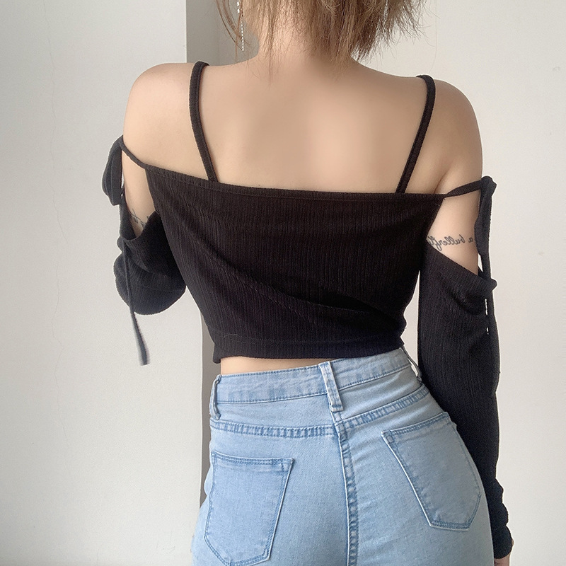 Sexy Streetwear Knitt Top 2 Piece Ste Gothic Loose Off Shoulder Long Sleeve Hollow Out Tshirt And Bodycon Tank Top Set, White
Sexy Streetwear Knitt Top 2 Piece Ste Gothic Loose Off Shoulder Long Sleeve Hollow Out Tshirt And Bodycon Tank Top Set, White
