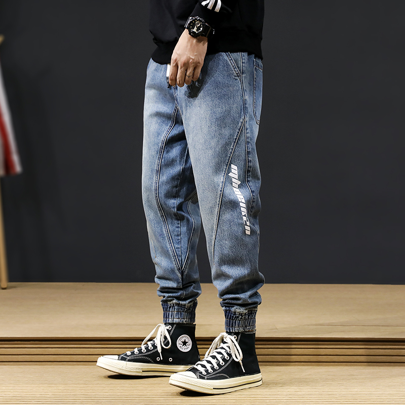 2021 New Fashion Streetwear Light Blue Loose Fit Spliced Designer Cargo Pants Wide Leg Trousers Hip Hop Harem Jeans Men Joggers Chdi
2021 New Fashion Streetwear Light Blue Loose Fit Spliced Designer Cargo Pants Wide Leg Trousers Hip Hop Harem Jeans Men Joggers Chdi