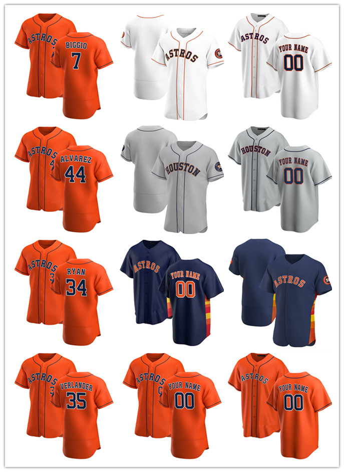 Custom Jersey Men women Youth Houston Astros 44 Yordan Alvarez 35 Justin Verlander 34 Nolan Ryan 7 Craig Biggio Baseball Jerseys, Blue;black
Custom Jersey Men women Youth Houston Astros 44 Yordan Alvarez 35 Justin Verlander 34 Nolan Ryan 7 Craig Biggio Baseball Jerseys, Blue;black