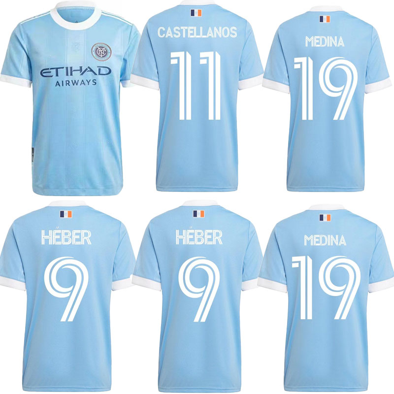 NEW 2021 MLS New York City FC Soccer Jersey 9 HEBER 10 MORALEZ MITRITA CALLENS MATARRITA Custom NYCFC Blue menFootball Shirts
NEW 2021 MLS New York City FC Soccer Jersey 9 HEBER 10 MORALEZ MITRITA CALLENS MATARRITA Custom NYCFC Blue menFootball Shirts