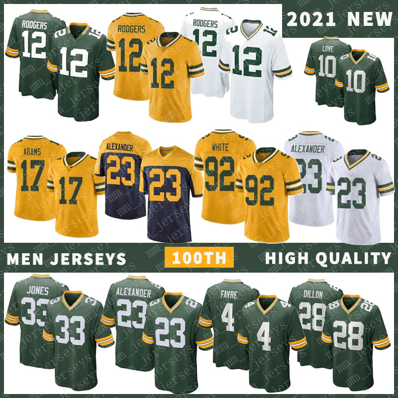 12 Aaron Rodgers Men Football Jersey 17 Davante Adams 33 Jones 23 Jaire Alexander 15 Bart Starr 26 Darnell Savage 4 Brett Favre 10 Love High quality stitched jerseys, Shown
12 Aaron Rodgers Men Football Jersey 17 Davante Adams 33 Jones 23 Jaire Alexander 15 Bart Starr 26 Darnell Savage 4 Brett Favre 10 Love High quality stitched jerseys, Shown