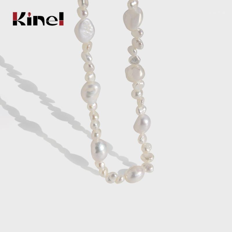 Kinel Luxury Silver 925 Jewelry Natural Irregular Pearl Necklace Classic Temperament Wedding For Women Accessories1
Kinel Luxury Silver 925 Jewelry Natural Irregular Pearl Necklace Classic Temperament Wedding For Women Accessories1