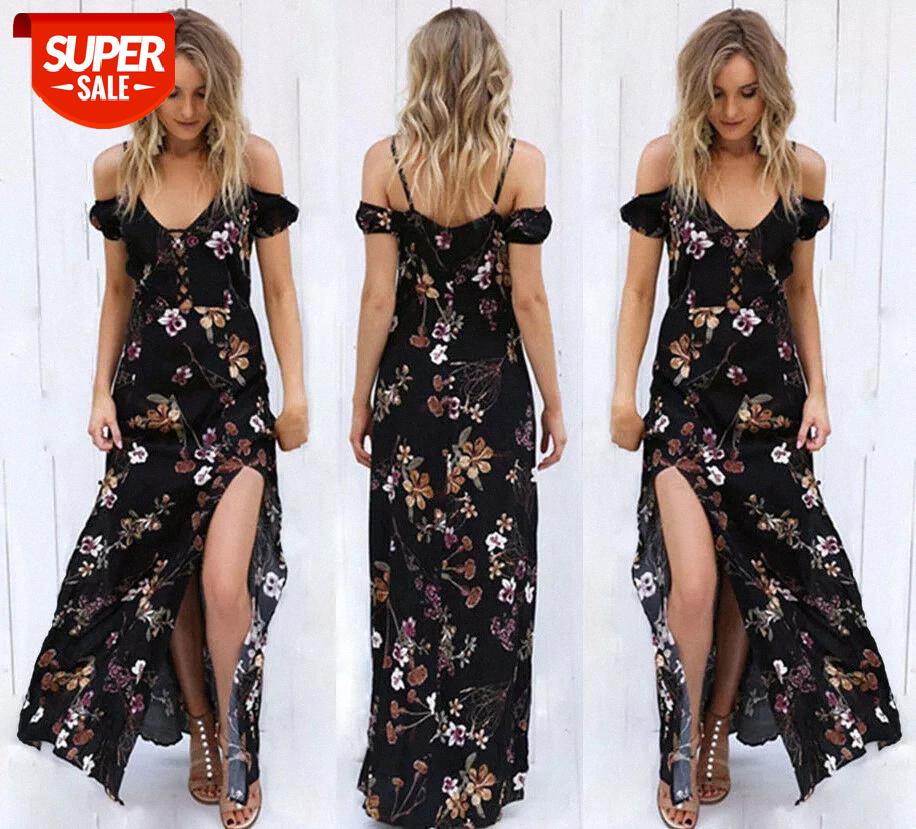 2019 Brand New Stylish Ladies Women Boho Floral Maxi Long Dress Party Evening Sleeveless Summer Beach Sundress Holiday #8w84, Black;gray
2019 Brand New Stylish Ladies Women Boho Floral Maxi Long Dress Party Evening Sleeveless Summer Beach Sundress Holiday #8w84, Black;gray