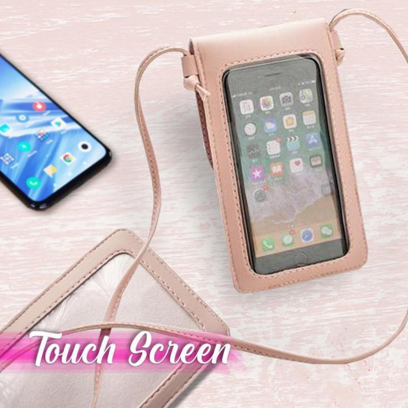 Card Holders Cross Body Mobile Phone Bag Touching Screen Clear Window Mini Purse Cell Pouch SAL99, Pink
Card Holders Cross Body Mobile Phone Bag Touching Screen Clear Window Mini Purse Cell Pouch SAL99, Pink