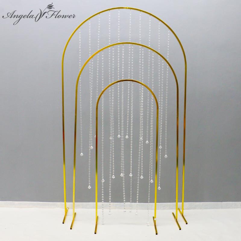 Party Decoration 3PCS/Set Shelf Gold-plated Shiny High Mountain Flowing Water Bead Curtain Door Flower Stand Wedding Arch Props Decor Frame
Party Decoration 3PCS/Set Shelf Gold-plated Shiny High Mountain Flowing Water Bead Curtain Door Flower Stand Wedding Arch Props Decor Frame