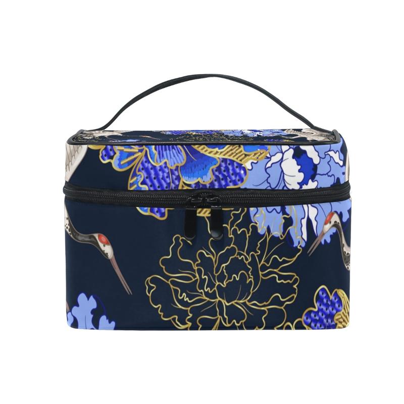 FengJu Cosmetic Bag Portable Travel Organizer Hanging Toiletry Case Storage Tote for Girls Woman Cranes And Flowers, As pic
FengJu Cosmetic Bag Portable Travel Organizer Hanging Toiletry Case Storage Tote for Girls Woman Cranes And Flowers, As pic
