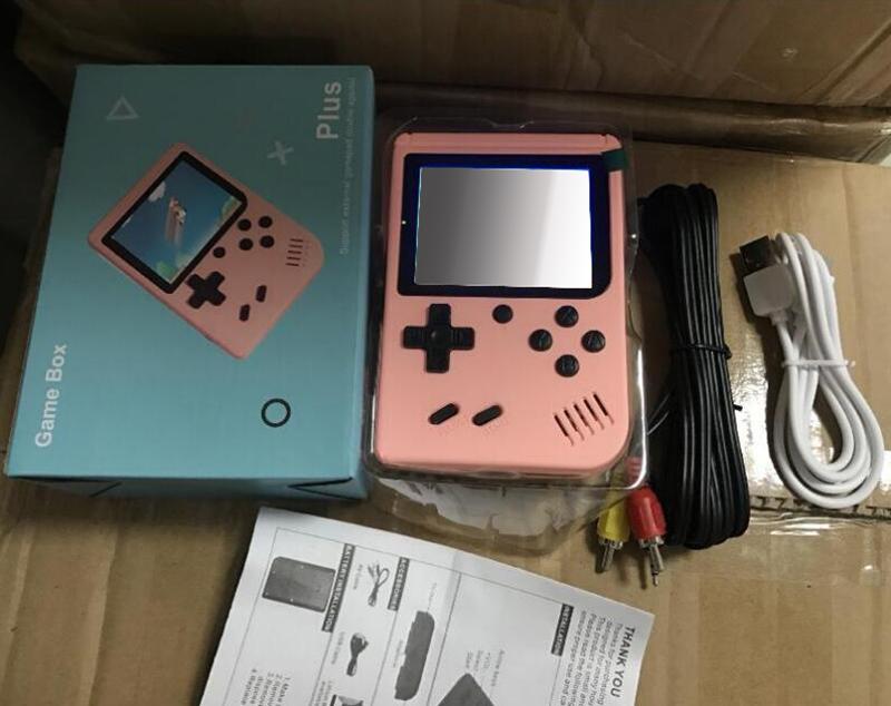 Portable Macaron Handheld Game Console 800 In 1 AV GAMES Video Retro 8 bit Game Players 3 Inches Color LCD Pocket Gameboy 20pcs
Portable Macaron Handheld Game Console 800 In 1 AV GAMES Video Retro 8 bit Game Players 3 Inches Color LCD Pocket Gameboy 20pcs