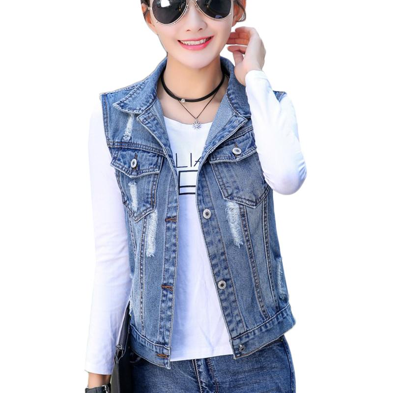 Plus Size 4XL 5XL Spring Summer Short Denim Vest Women 2021 Casual Slim Sleeveless Hole Jeans Jackets Coats Female Waistcoat, 9866 blue
Plus Size 4XL 5XL Spring Summer Short Denim Vest Women 2021 Casual Slim Sleeveless Hole Jeans Jackets Coats Female Waistcoat, 9866 blue
