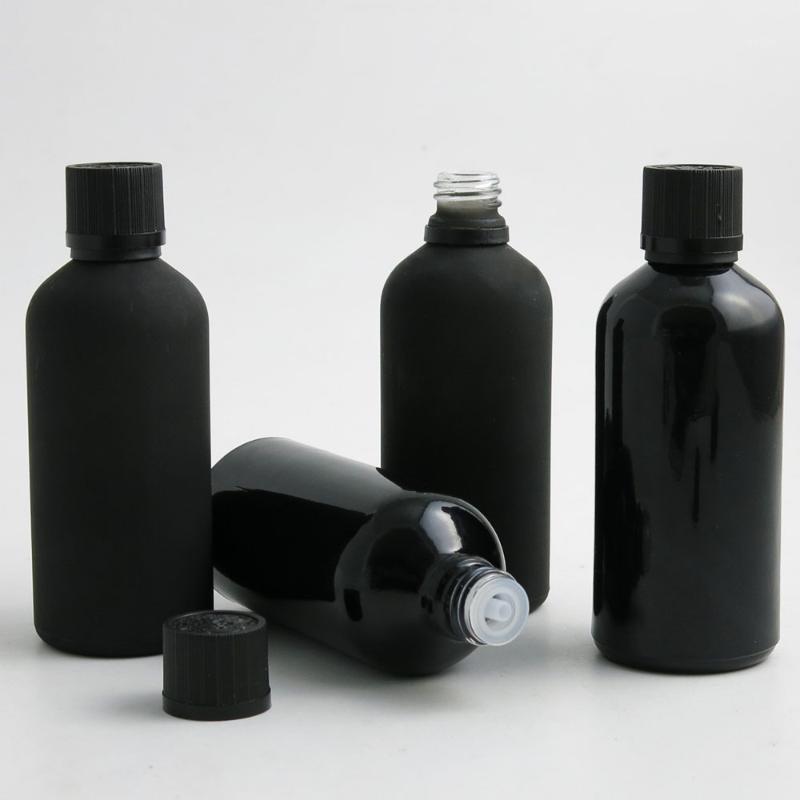Storage Bottles & Jars 10 X 100ml Essential Oil Travel Frosted/Smooth Black Glass With Plastic Cap For Liquid Reagent Pipette Bottle Lock
Storage Bottles & Jars 10 X 100ml Essential Oil Travel Frosted/Smooth Black Glass With Plastic Cap For Liquid Reagent Pipette Bottle Lock